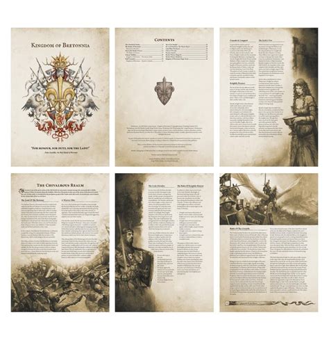 ARCANE JOURNAL: KINGDOM OF BRETONNIA .